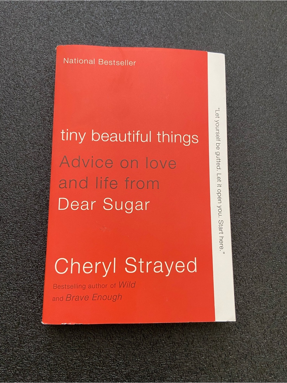 tiny beautiful things by Cheryl Strayed — Red Paperback